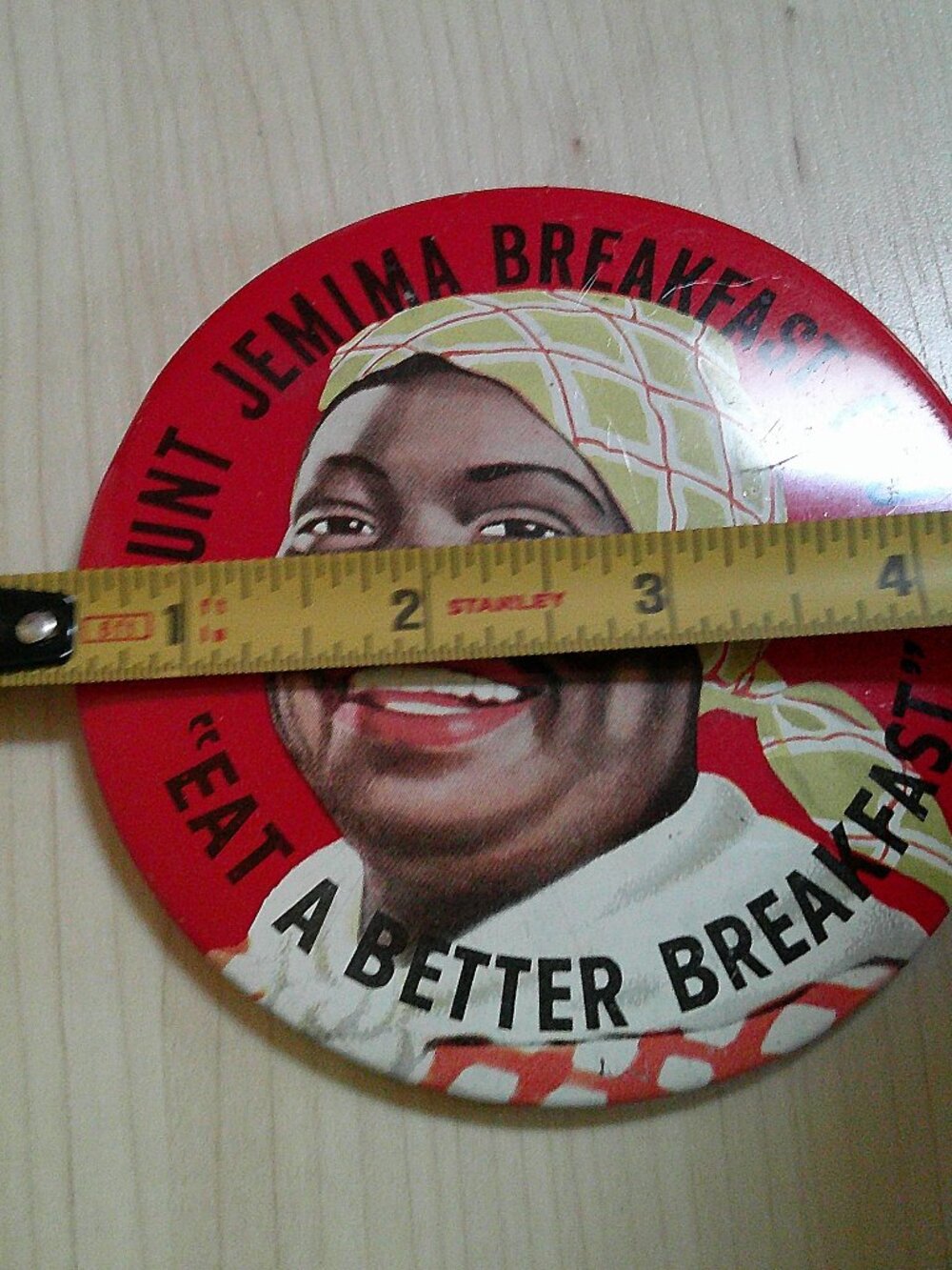 Lot of Aunt Jemima Breakfast Club Advertising Buttons, matchbook - Picture 4 of 16